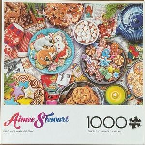 Buffalo Games “Cookies and Cocoa” 1000 piece puzzle by Aimee Stewart